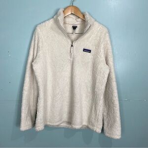Patagonia Los Gatos Half Zip Fuzzy Teddy 25235 XL Fleece